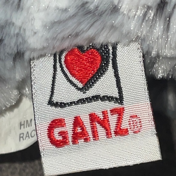 WEBKINZ Ganz RACCOON RETIRED HM143 w/hang &but Tag No Code plush stuffed animal - Picture 6 of 16